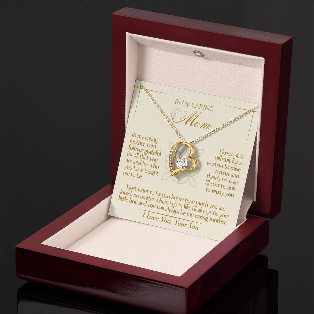 To My Mom - Beautiful Gift Set - Forever Love Necklace - MFL001