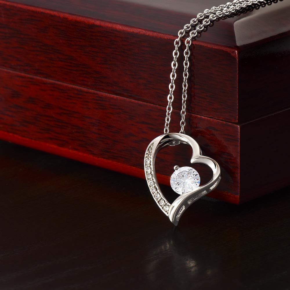 To My Daughter - Love Dad - Beautiful Gift Set - Forever Love Necklace - DFL013