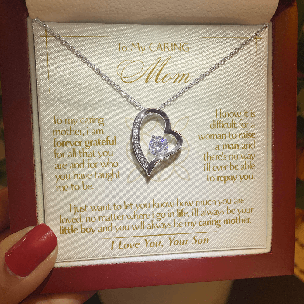 To My Mom - Beautiful Gift Set - Forever Love Necklace - MFL001