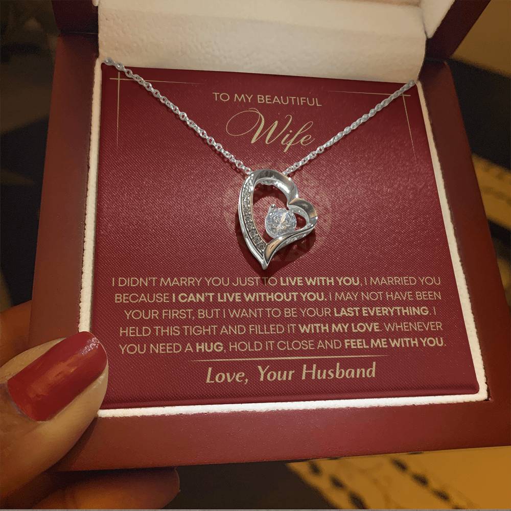 To My Wife - Beautiful Gift Set - Forever Love Necklace - WFL002