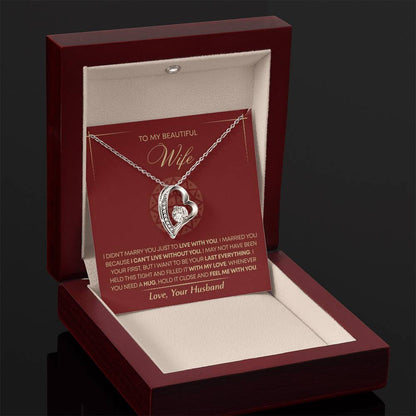 To My Wife - Beautiful Gift Set - Forever Love Necklace - WFL002