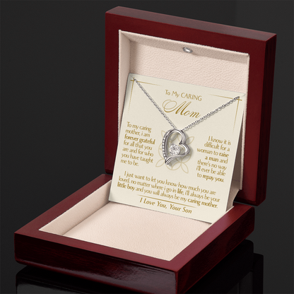 To My Mom - Beautiful Gift Set - Forever Love Necklace - MFL001