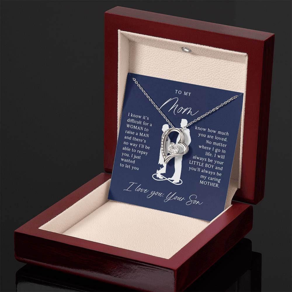 To My Mom - Beautiful Gift Set - Forever Love Necklace - MFL002