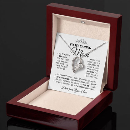 To My Mom - Beautiful Gift Set - Forever Love Necklace - MFL003