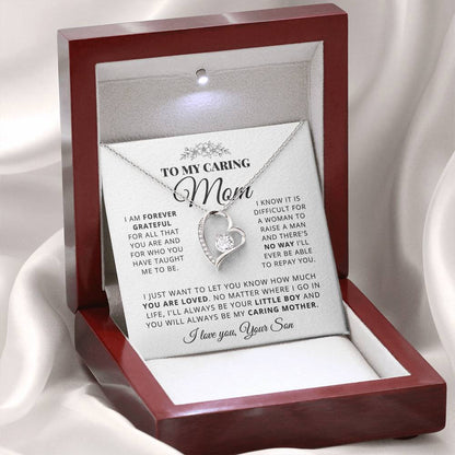 To My Mom - Beautiful Gift Set - Forever Love Necklace - MFL003