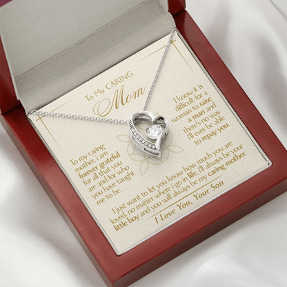 To My Mom - Beautiful Gift Set - Forever Love Necklace - MFL001