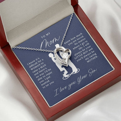 To My Mom - Beautiful Gift Set - Forever Love Necklace - MFL002