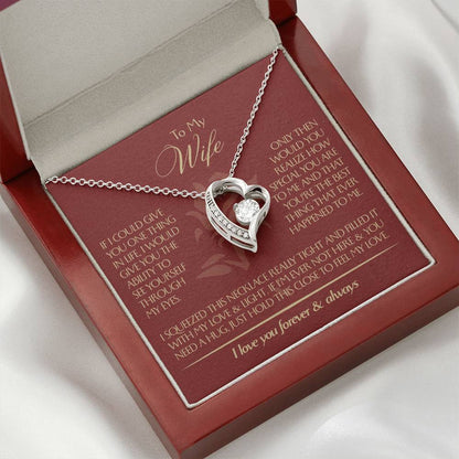 To My Wife - Beautiful Gift Set - Forever Love Necklace - WFL001