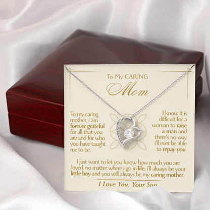 To My Mom - Beautiful Gift Set - Forever Love Necklace - MFL001