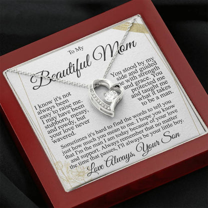 To My Mom - Beautiful Gift Set - Forever Love Necklace - MFL004
