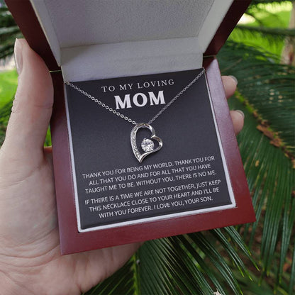 To My Mom - Beautiful Gift Set - Forever Love Necklace - MFL005