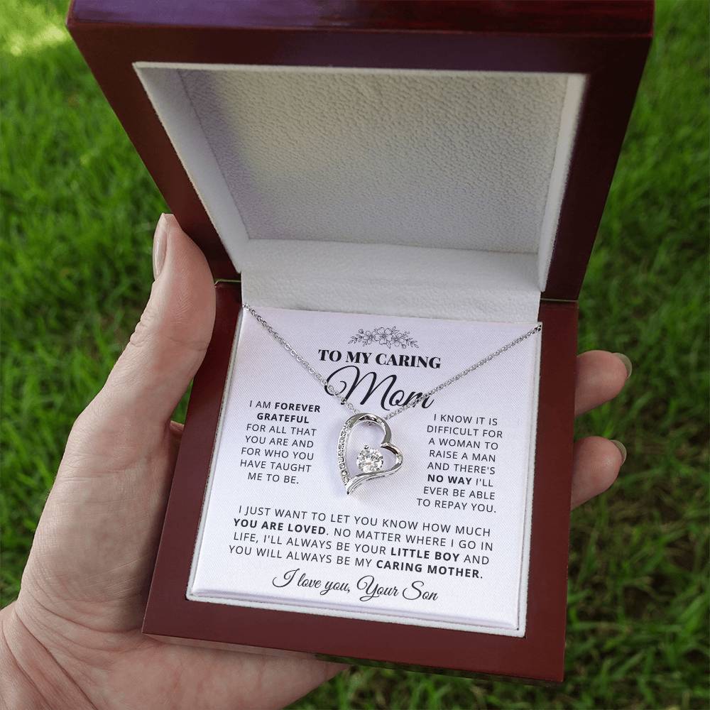 To My Mom - Beautiful Gift Set - Forever Love Necklace - MFL003