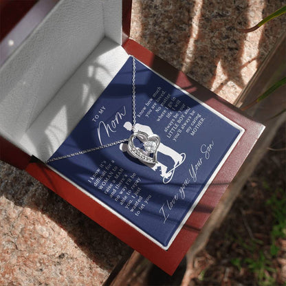To My Mom - Beautiful Gift Set - Forever Love Necklace - MFL002