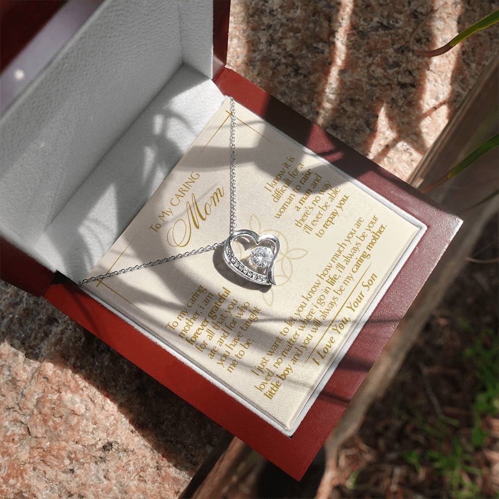 To My Mom - Beautiful Gift Set - Forever Love Necklace - MFL001