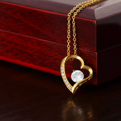To My Daughter - Love Dad - Beautiful Gift Set - Forever Love Necklace - DFL013