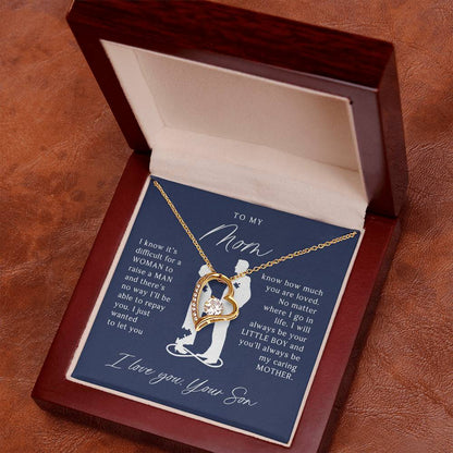 To My Mom - Beautiful Gift Set - Forever Love Necklace - MFL002