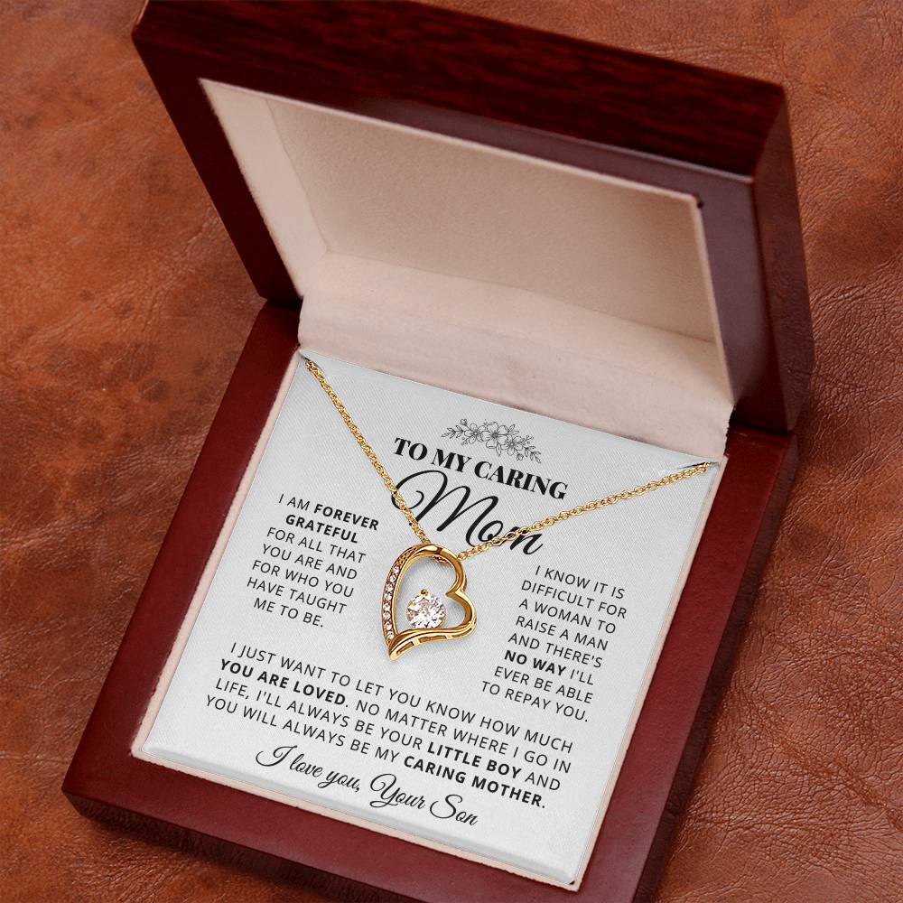To My Mom - Beautiful Gift Set - Forever Love Necklace - MFL003