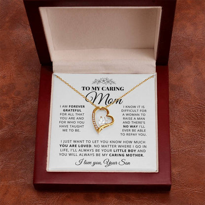 To My Mom - Beautiful Gift Set - Forever Love Necklace - MFL003