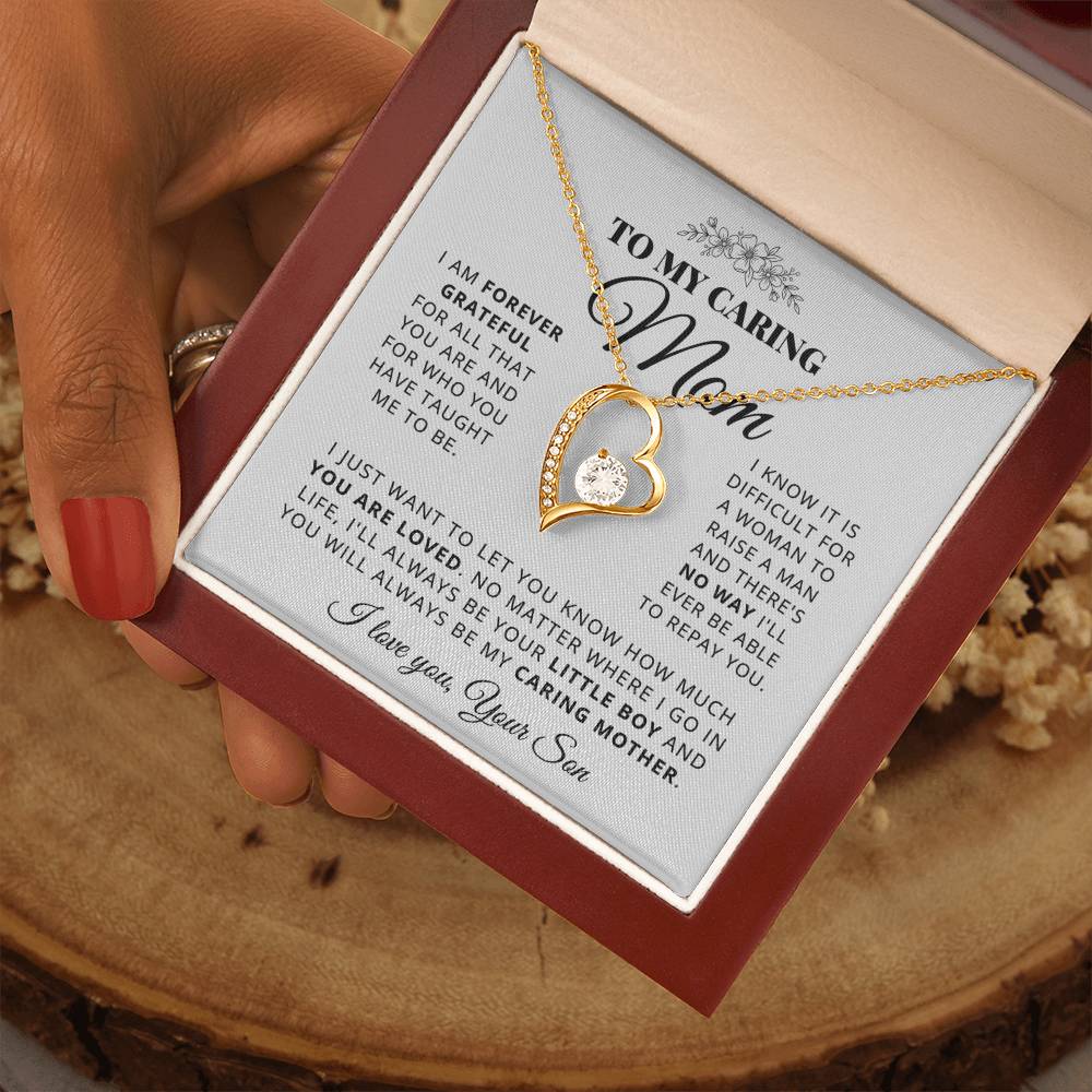 To My Mom - Beautiful Gift Set - Forever Love Necklace - MFL003