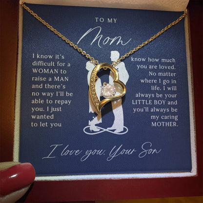To My Mom - Beautiful Gift Set - Forever Love Necklace - MFL002