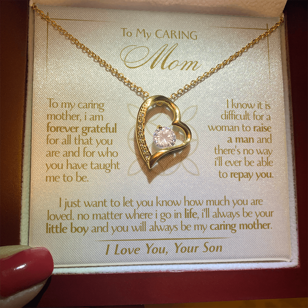 To My Mom - Beautiful Gift Set - Forever Love Necklace - MFL001