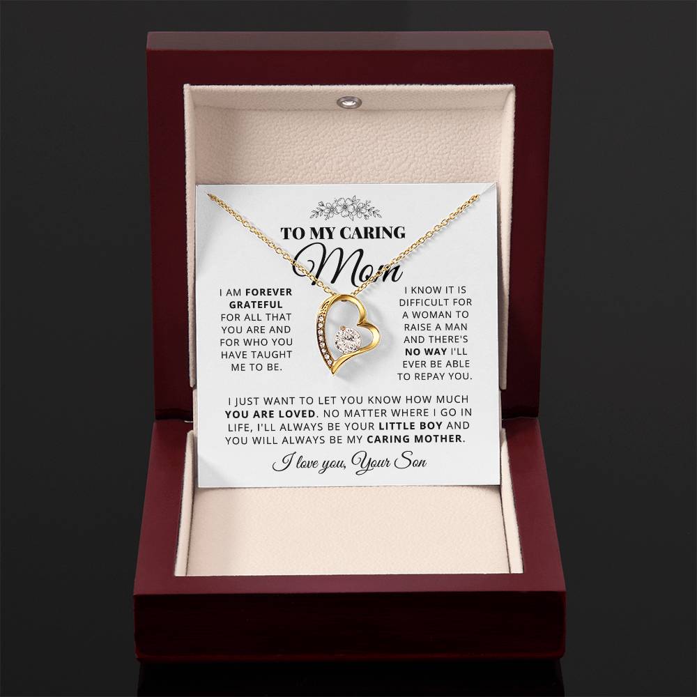 To My Mom - Beautiful Gift Set - Forever Love Necklace - MFL003