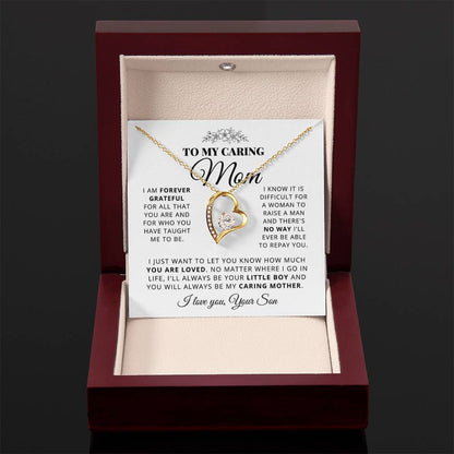 To My Mom - Beautiful Gift Set - Forever Love Necklace - MFL003