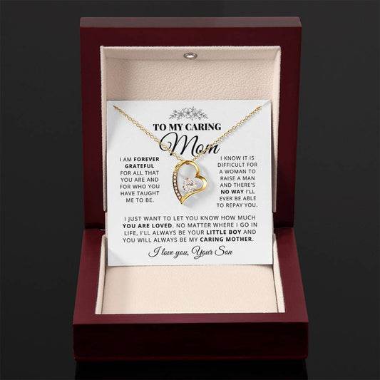 To My Mom - Beautiful Gift Set - Forever Love Necklace - MFL003
