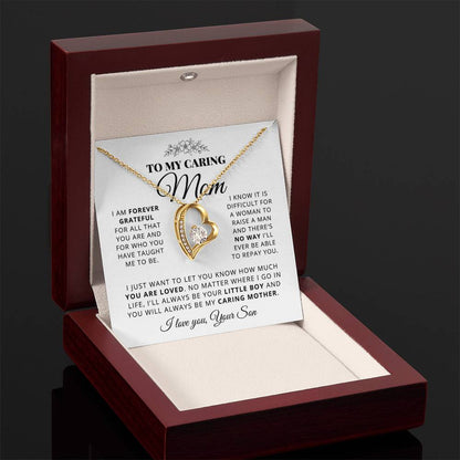 To My Mom - Beautiful Gift Set - Forever Love Necklace - MFL003