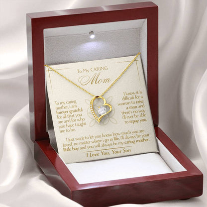 To My Mom - Beautiful Gift Set - Forever Love Necklace - MFL001