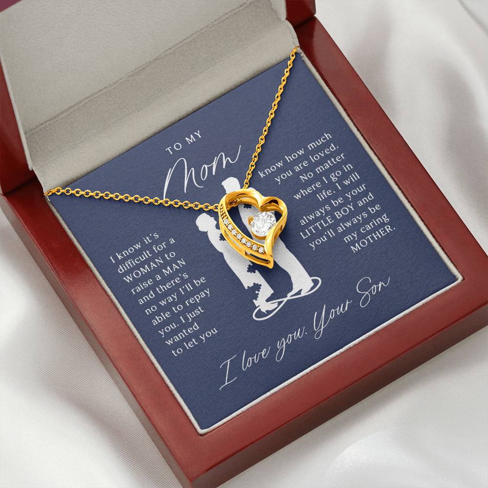To My Mom - Beautiful Gift Set - Forever Love Necklace - MFL002