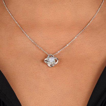 To My Wife - Beautiful Gift Set - Love Knot Necklace - WLKL002