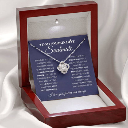 To My Wife - Beautiful Gift Set - Love Knot Necklace - WLKL004