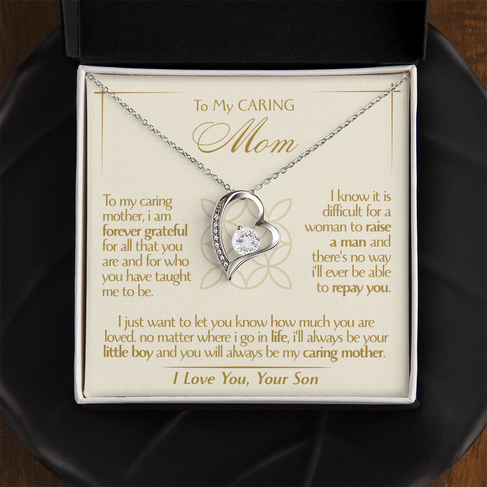 To My Mom - Beautiful Gift Set - Forever Love Necklace - MFL001
