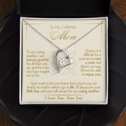 To My Mom - Beautiful Gift Set - Forever Love Necklace - MFL001