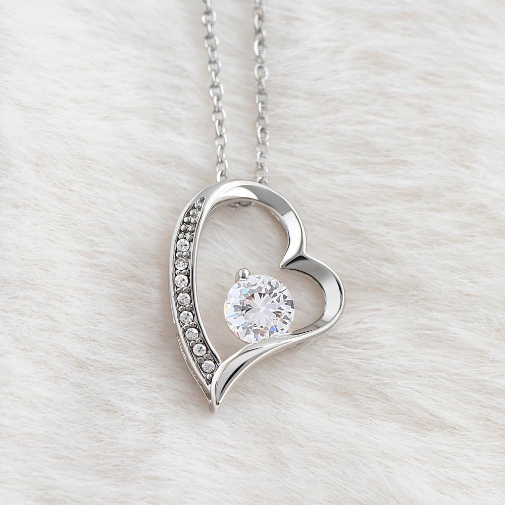 To My Daughter - Love Dad - Beautiful Gift Set - Forever Love Necklace - DFL010