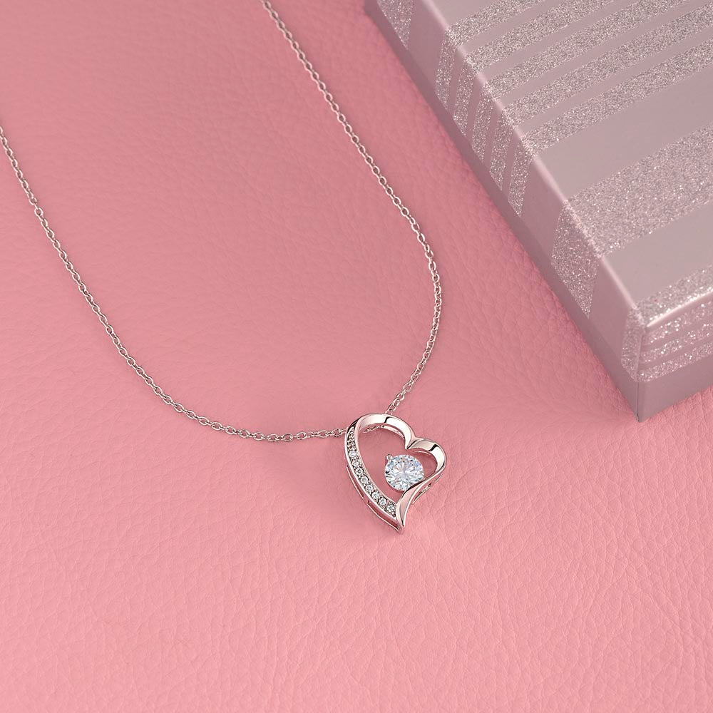 To My Daughter - Love Dad - Beautiful Gift Set - Forever Love Necklace - DFL007