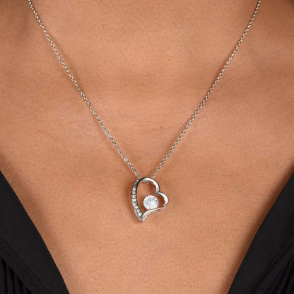 To My Daughter - Love Dad - Beautiful Gift Set - Forever Love Necklace - DFL010