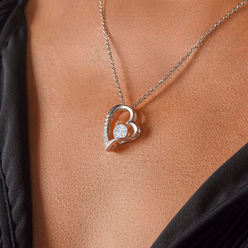 To My Daughter - Love Dad - Beautiful Gift Set - Forever Love Necklace - DFL009