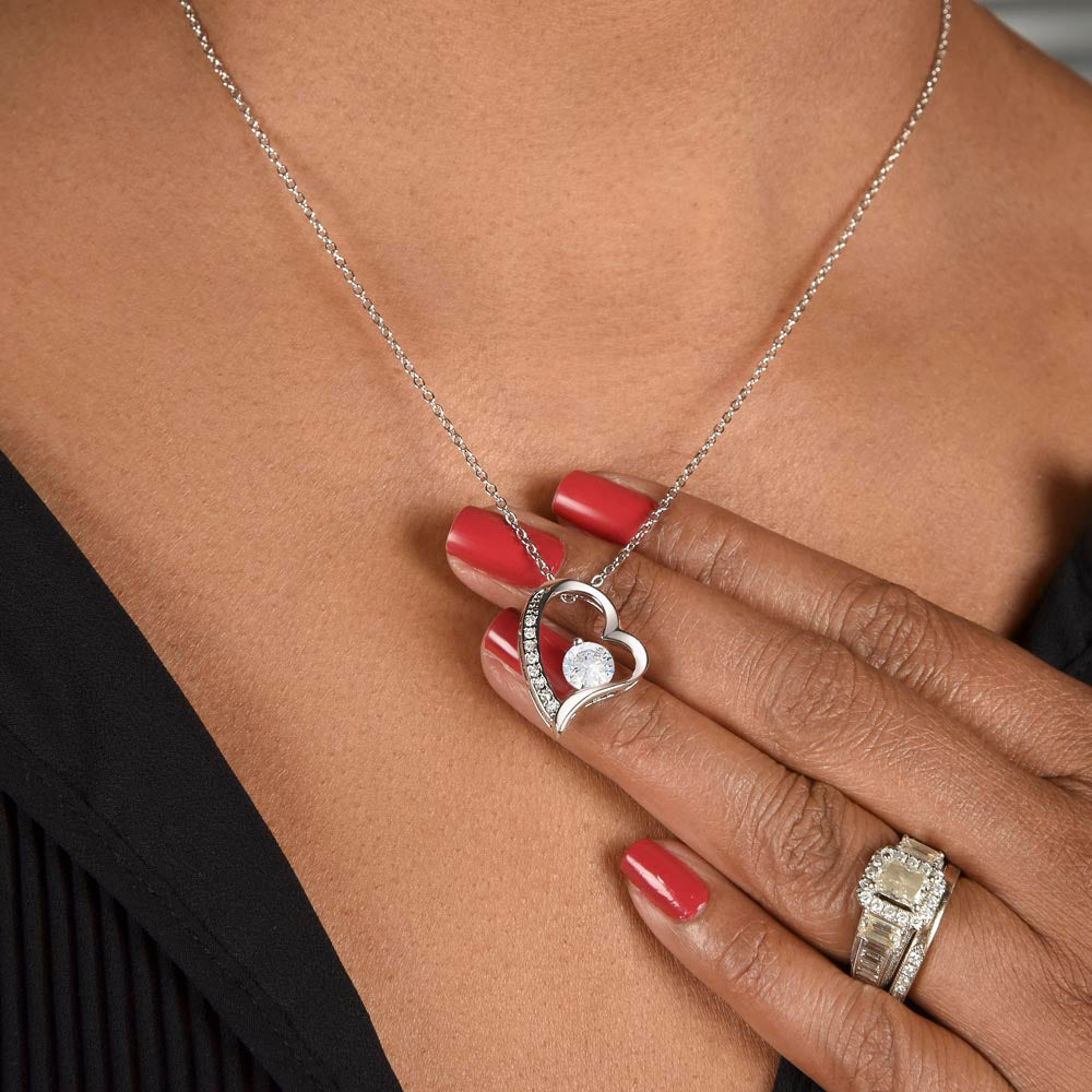 To My Daughter - Love Dad - Beautiful Gift Set - Forever Love Necklace - DFL021