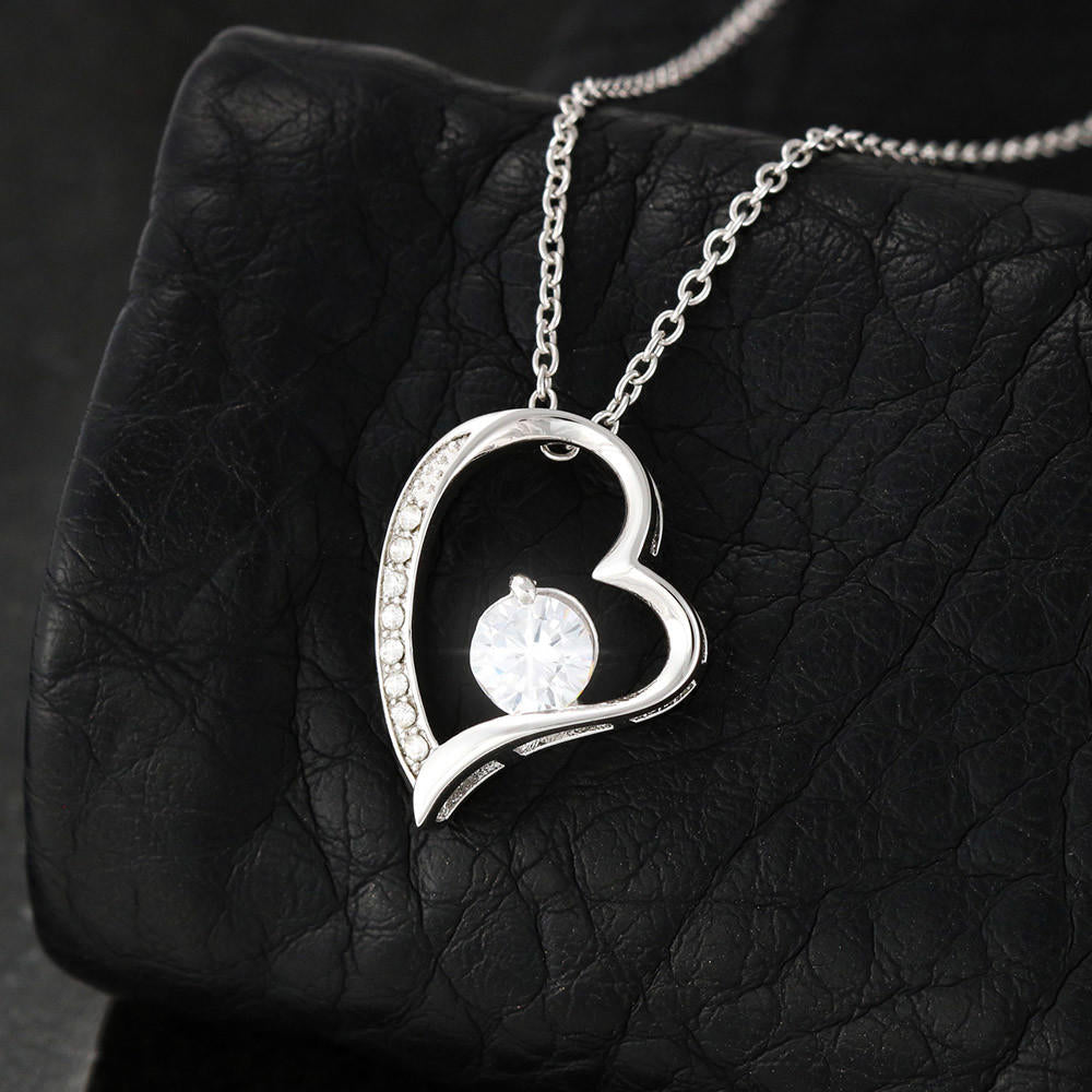 To My Daughter - Love Dad - Beautiful Gift Set - Forever Love Necklace - DFL006