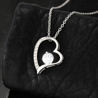 To My Daughter - Love Dad - Beautiful Gift Set - Forever Love Necklace - DFL009