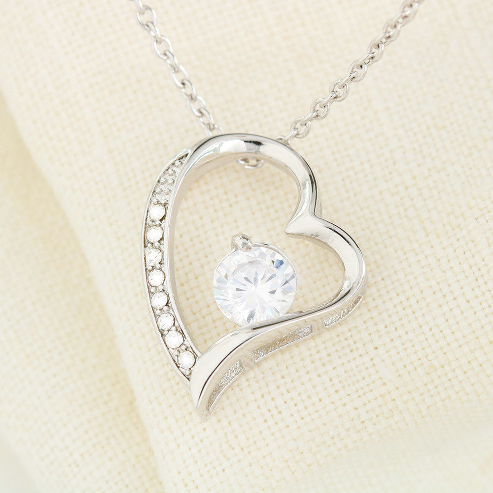To My Daughter - Love Dad - Beautiful Gift Set - Forever Love Necklace - DFL005
