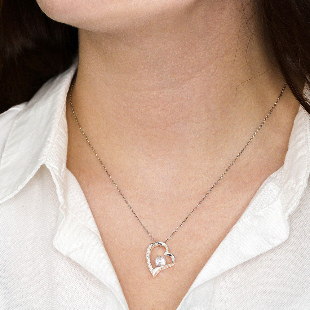 To My Daughter - Love Dad - Beautiful Gift Set - Forever Love Necklace - DFL013