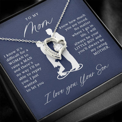 To My Mom - Beautiful Gift Set - Forever Love Necklace - MFL002