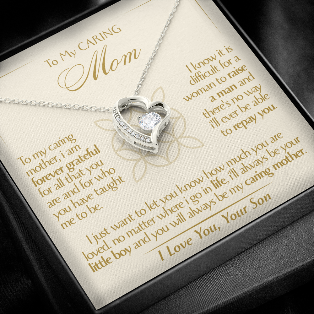 To My Mom - Beautiful Gift Set - Forever Love Necklace - MFL001
