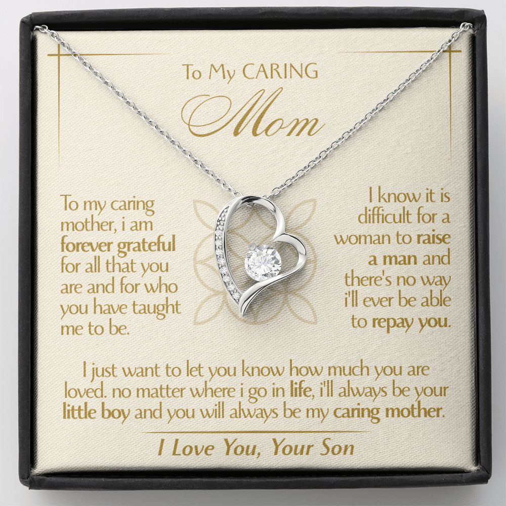To My Mom - Beautiful Gift Set - Forever Love Necklace - MFL001