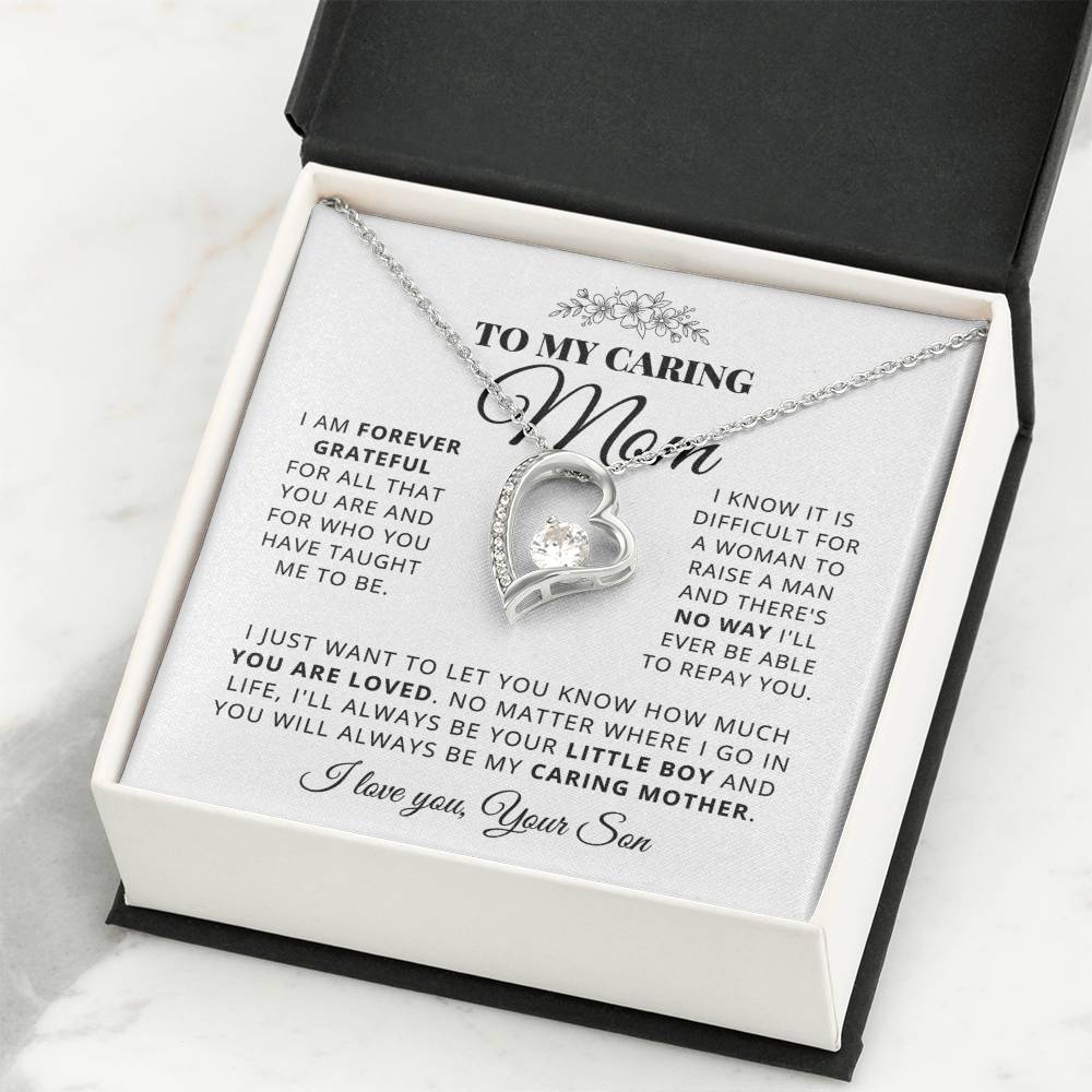 To My Mom - Beautiful Gift Set - Forever Love Necklace - MFL003