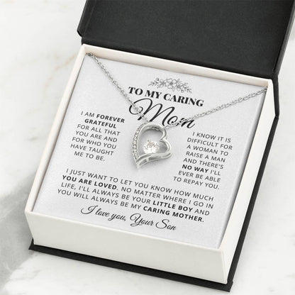 To My Mom - Beautiful Gift Set - Forever Love Necklace - MFL003