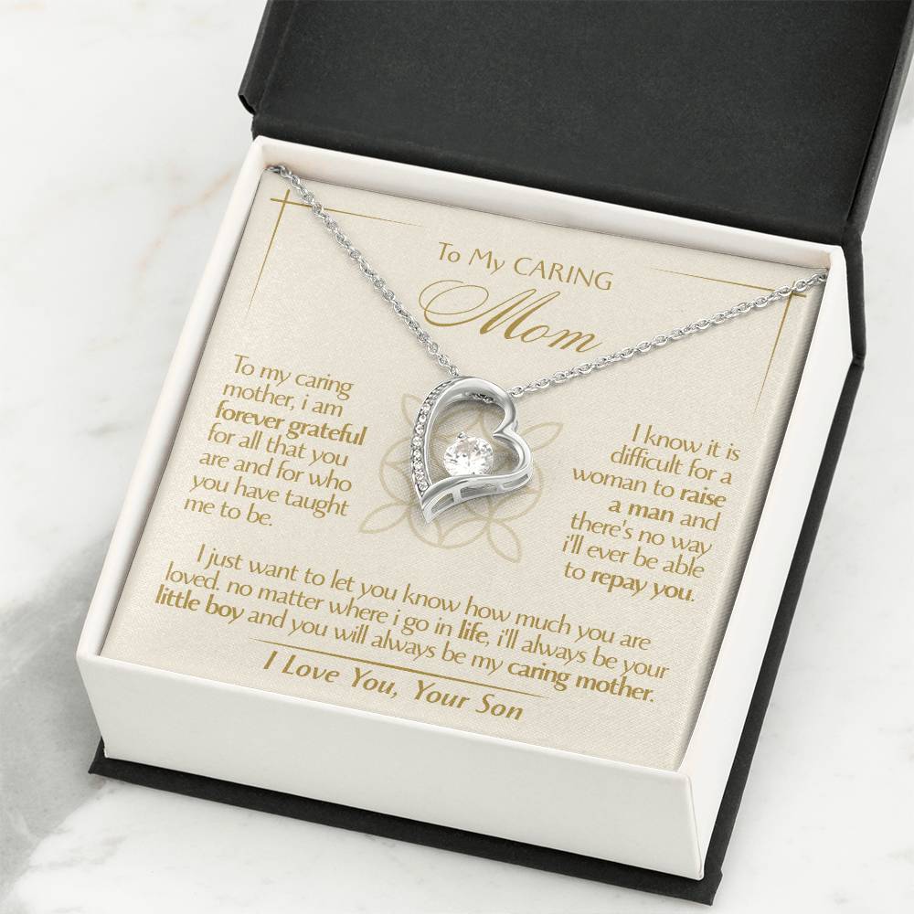 To My Mom - Beautiful Gift Set - Forever Love Necklace - MFL001